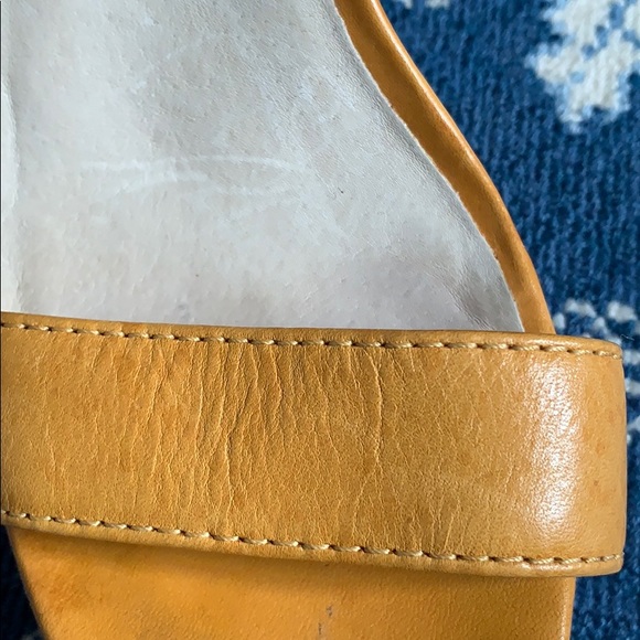 Michael Michael Kors yellow heeled sandals 9.5 - Picture 6 of 7